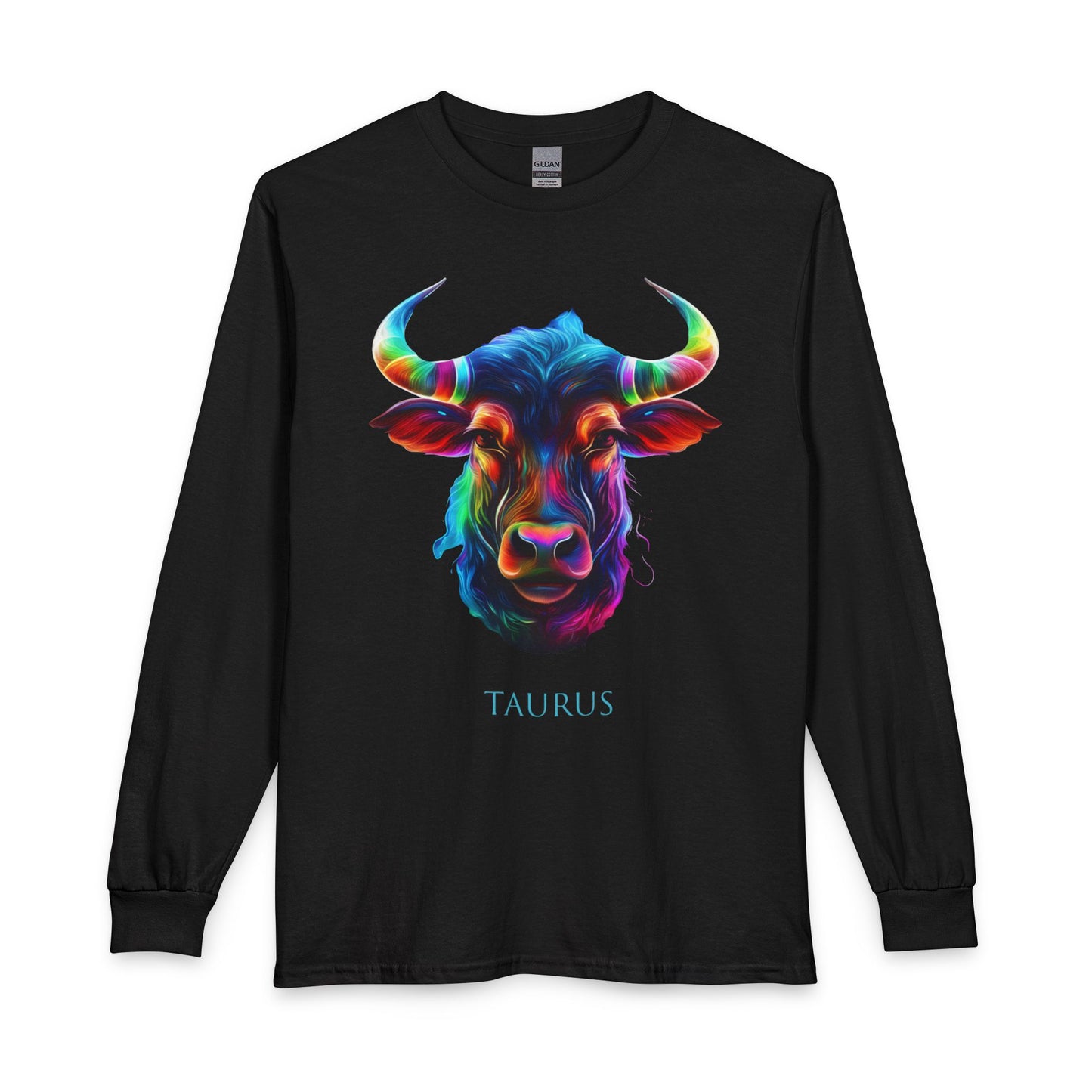 Taurus Long Sleeve T-Shirt – Strength • Stability • Earth Energy
