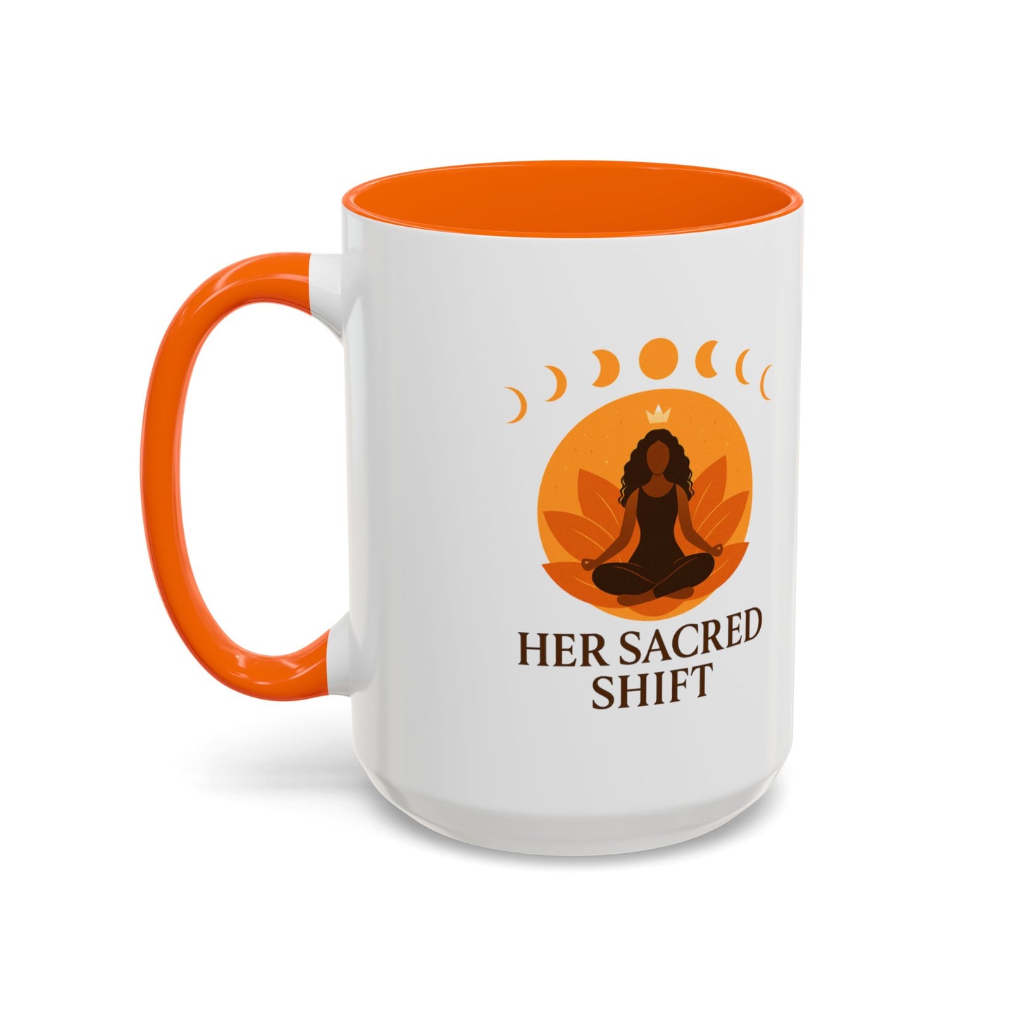 Her Sacred Shift Logo Mug – Sacral Chakra Energy (11oz / 15oz)