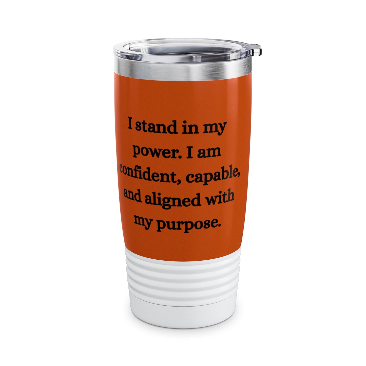 Sacral Chakra Stainless Steel 20oz Tumbler – Creativity & Flow