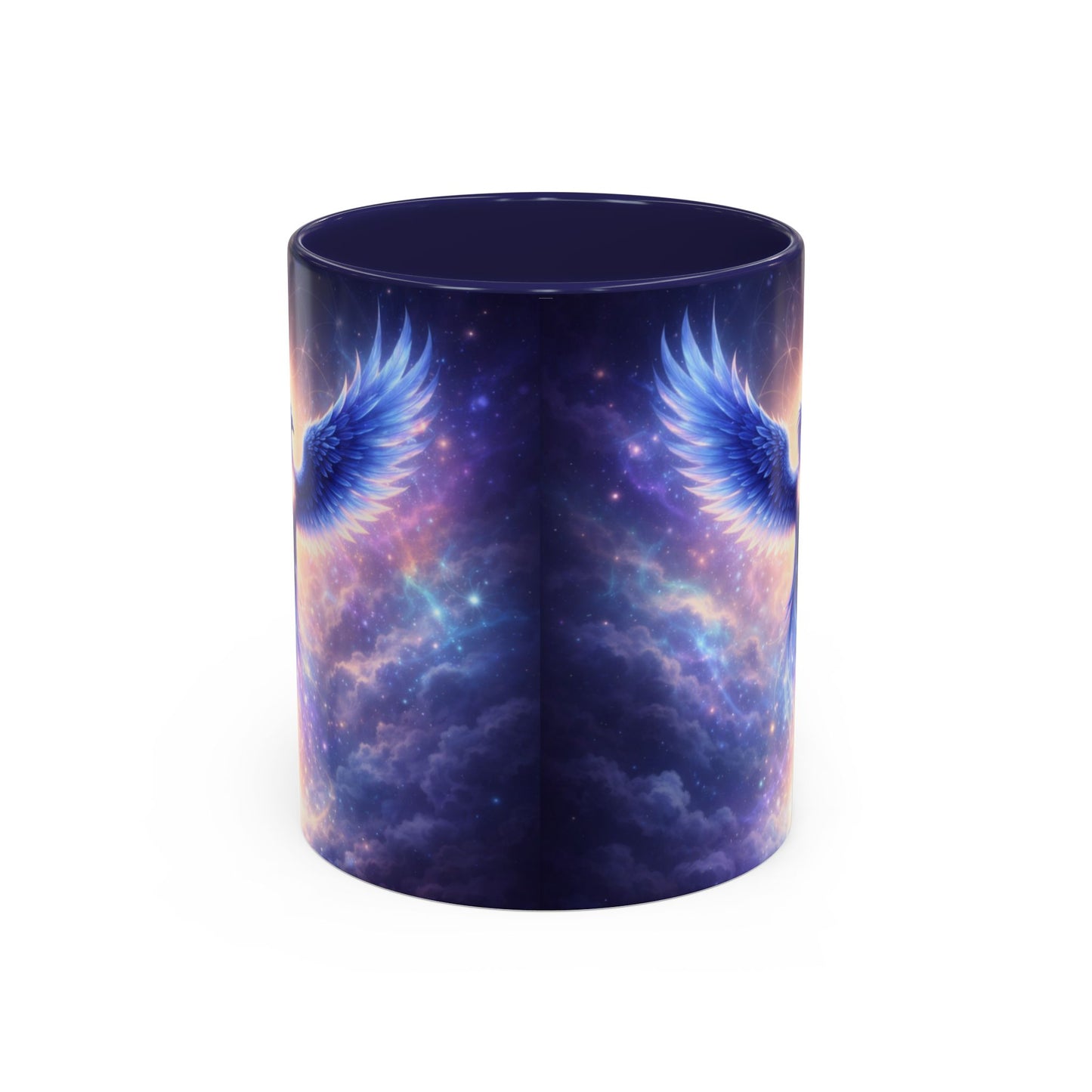 Celestial Ascension Phoenix Mug