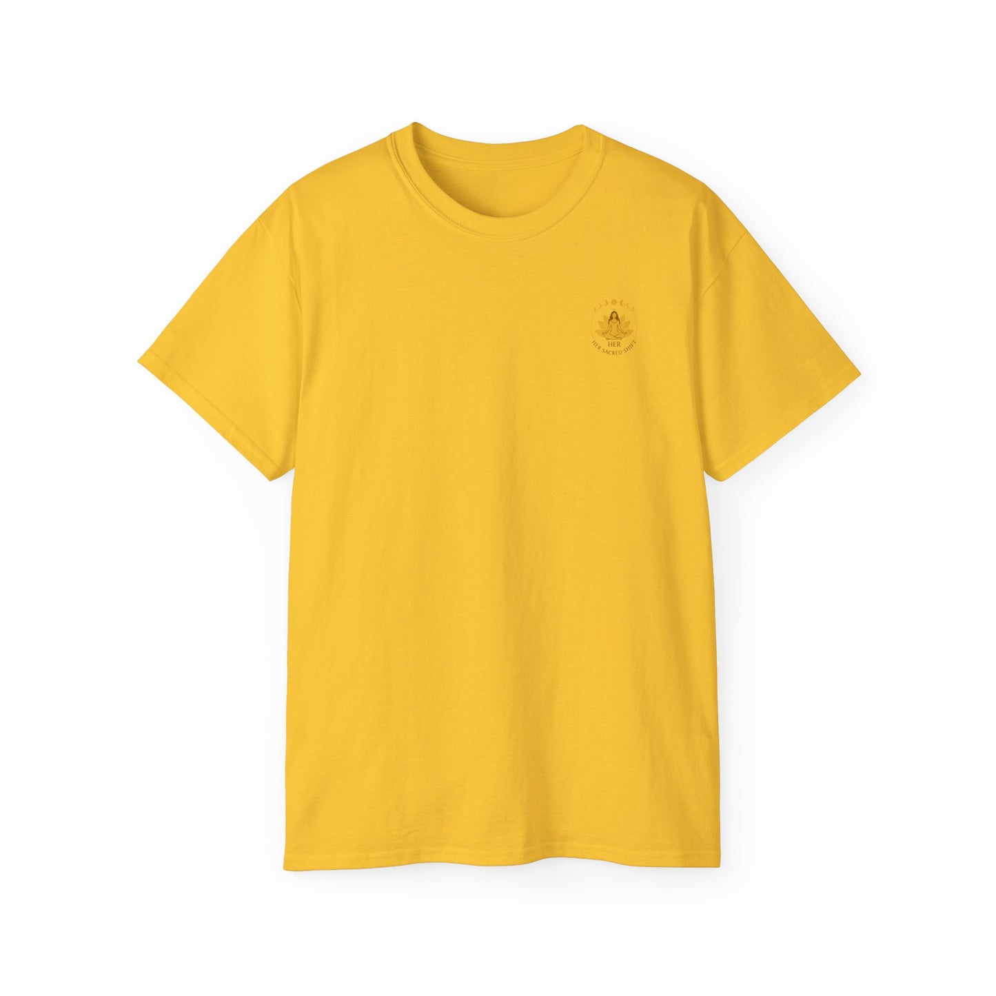 Solar Plexus Chakra Tee – “I Stand in My Power” | Her Sacred Shift