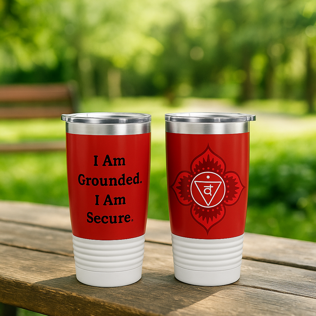 Root Chakra Sip & Drink Set- Grounded in Peace & Power