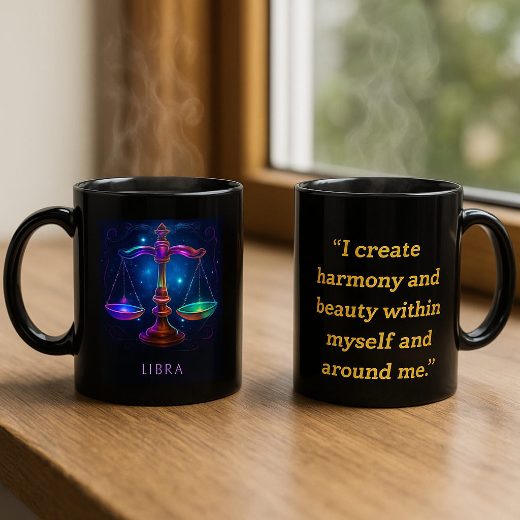 Libra Long Sleeve Tee & Mug Set
