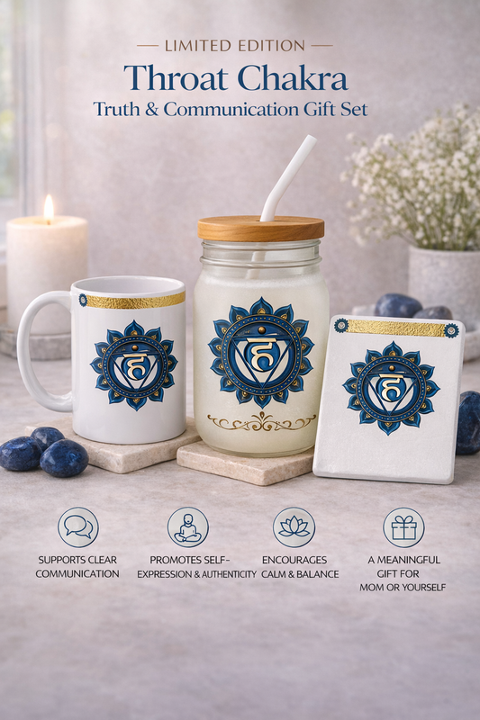 Limited Edition Throat Chakra Truth & Communication Gift Set