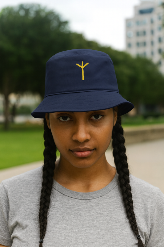 Algiz Rune Bucket Hat – Divine Protection & Higher Guidance