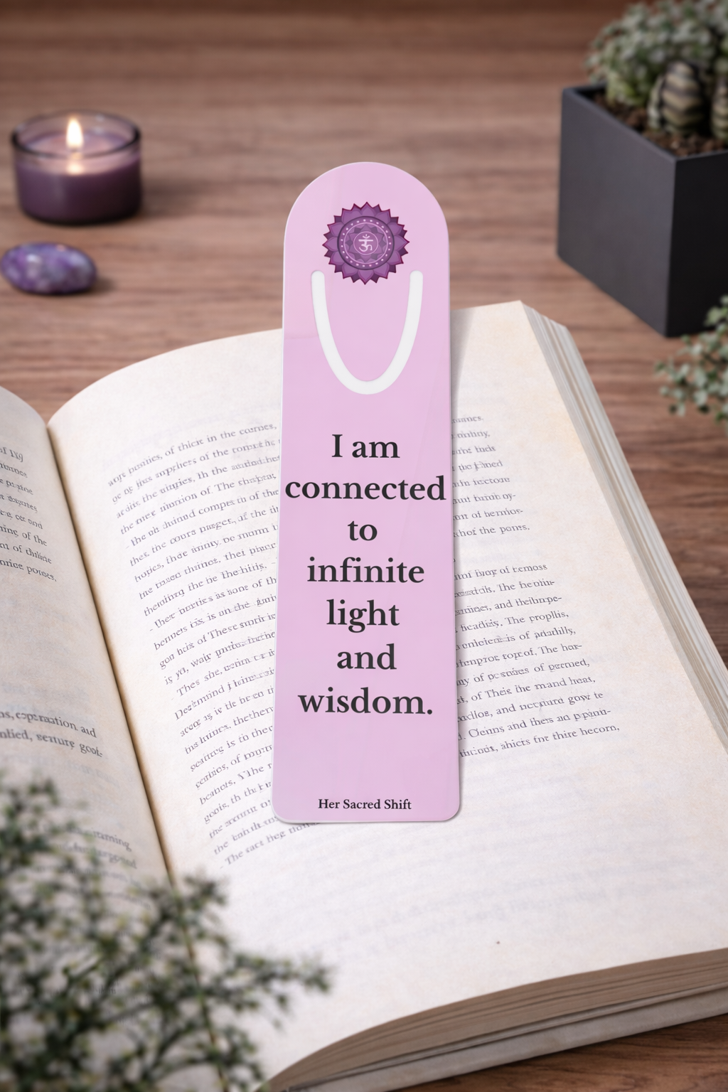 Crown Chakra Mindfulness Reflection Gift Set – Divine Connection & Inner Peace Self-Care Bundle (Mother’s Day Edition)