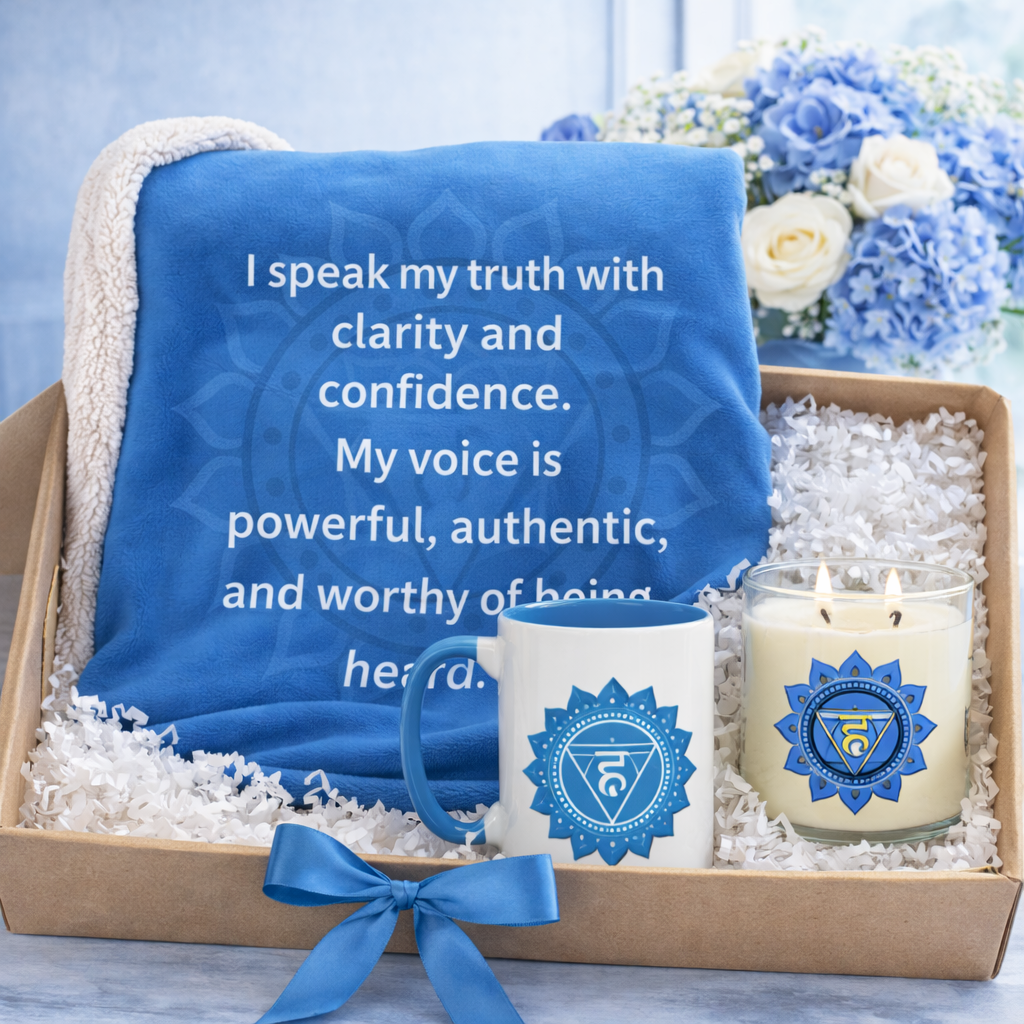 Throat Chakra Sacred Expression Bundle – Speak Your Truth Ritual Set
