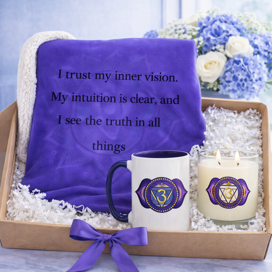 Third Eye Chakra Gift Set – Intuition & Inner Vision Self-Care Bundle (Mother’s Day Edition)