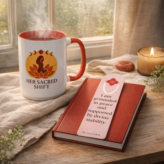 Her Sacred Shift – Root Chakra Sip & Reflect Ritual Set