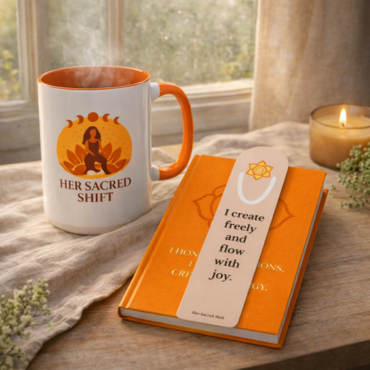 Her Sacred Shift – Sacral Chakra Sip & Reflect Ritual Set