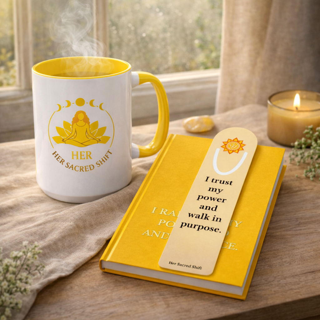 Her Sacred Shift – Solar Plexus Chakra Sip & Reflect Ritual Set