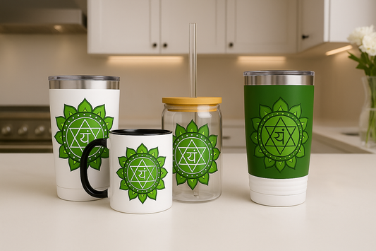 Heart Chakra Sip & Drink Set – Love • Compassion • Harmony