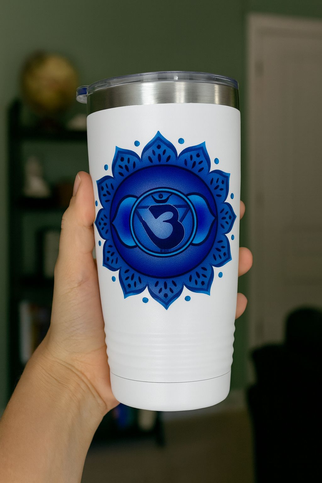 Third Eye Chakra Drinkware Set – “Sip in Stillness. See Beyond.”